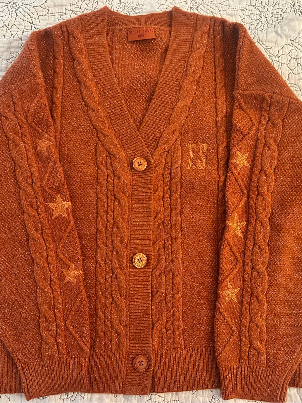 Taylor Swift Life of a Showgirl Cardigan.